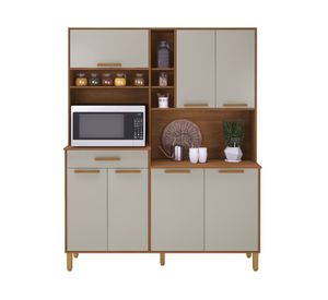 Kit cocina Ravena off white/café