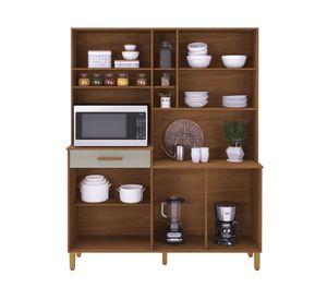 Kit cocina Ravena off white/café