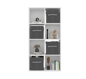 Biblioteca organizadora Cubik + 4 cubos gris