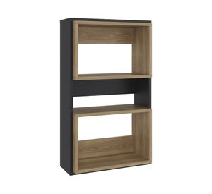 Repisa de baño Eco wengué/fresno europeo 75.3x45x18.9 cm