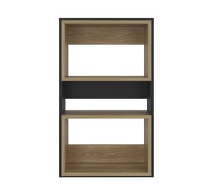 Repisa de baño Eco wengué/fresno europeo 75.3x45x18.9 cm