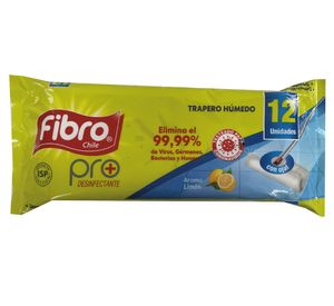 Trapero húmedo desinfectante 12 un.