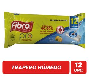 Trapero húmedo desinfectante 12 un.
