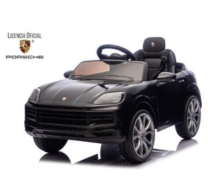 Auto batería Porsche Cayenne 2 motores negro