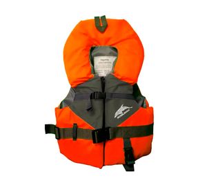 Chaleco salvavidas infantil 4-6 años naranjo