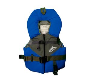 Chaleco salvavidas infantil 8-10 años azul