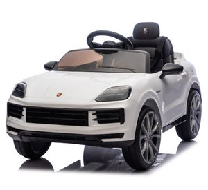 Auto batería Porsche Cayenne 2 motores blanco