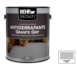 Pintura piso Granite grip gris gl