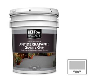 Pintura piso Granite grip gris tineta