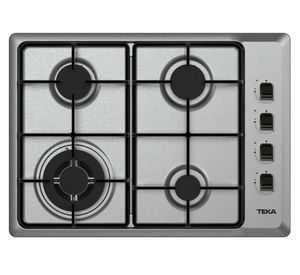 Encimera a gas licuado HLX 541 KBB0C IX 4 quemadores