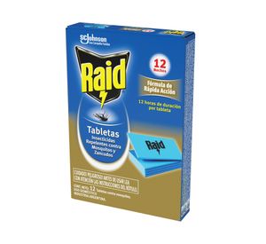 Repuesto insecticida en tabletas 12 un.