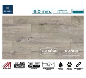 Piso vinílico SPC Oak Arona 6 mm 2.14 m2