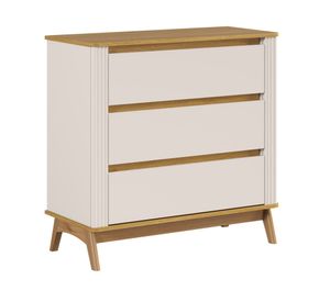 Cómoda Cloe blanco 3 cajones