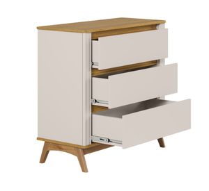 Cómoda Cloe blanco 3 cajones