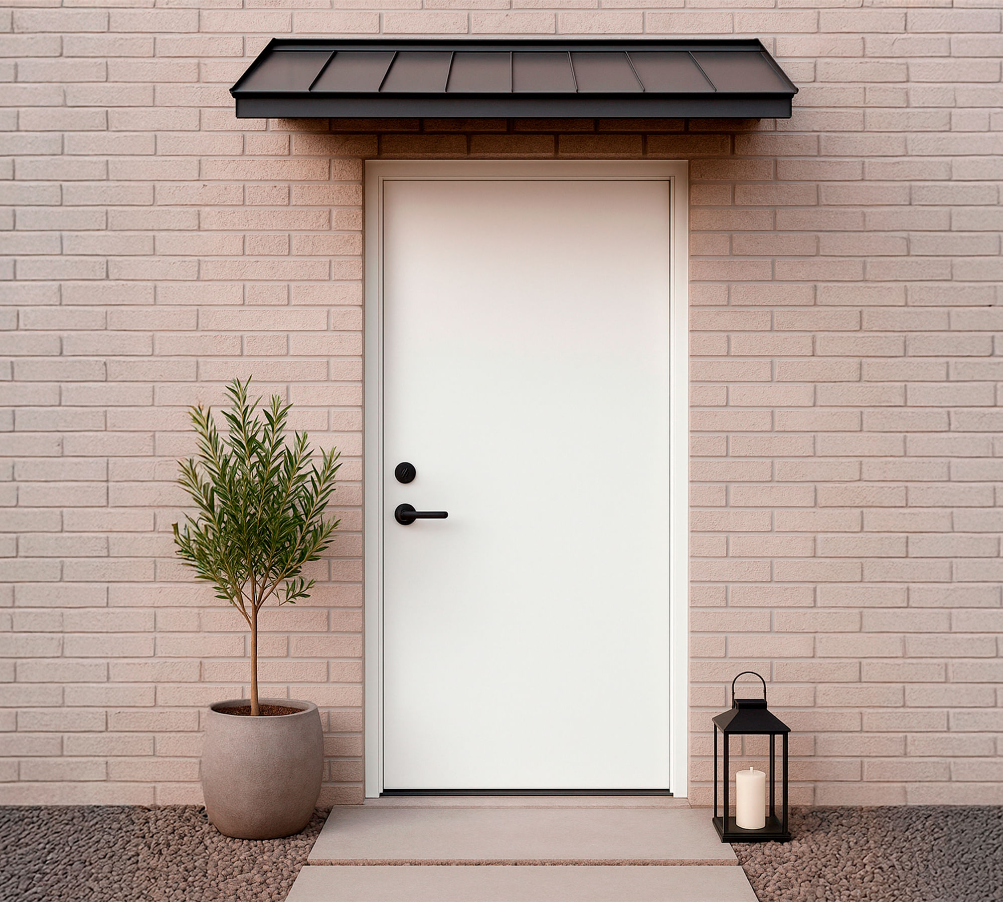 Puerta MDF HR 65x210 cm