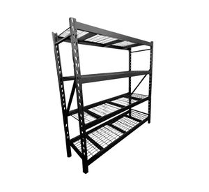 Estante TC-080-HV metal negro 4 niveles 198x196x60.9 cm