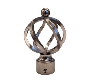 Terminal fierro alambre satín 28 mm 2 unidades