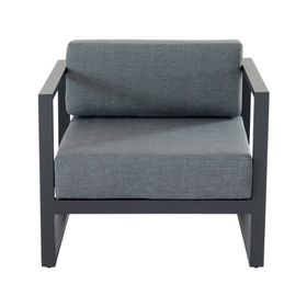 Sofá 1 cuerpo Montego OLE gris oscuro