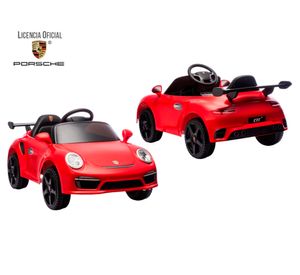 Auto a batería Porsche 911 RUF CTR3 12 V rojo