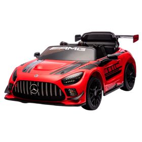 Auto a batería Mercedes Benz AMG GT3 12 V rojo