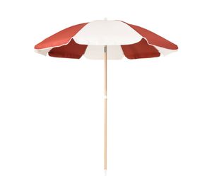 Quitasol playa Classic rojo 200 cm