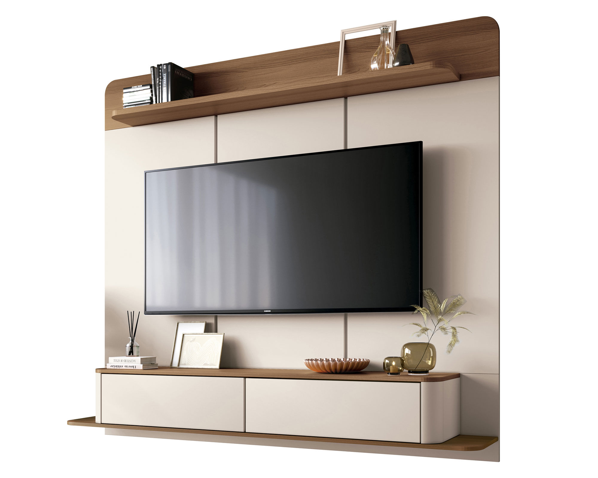 Alaia Home Home panel TV Provenza castaño 70''