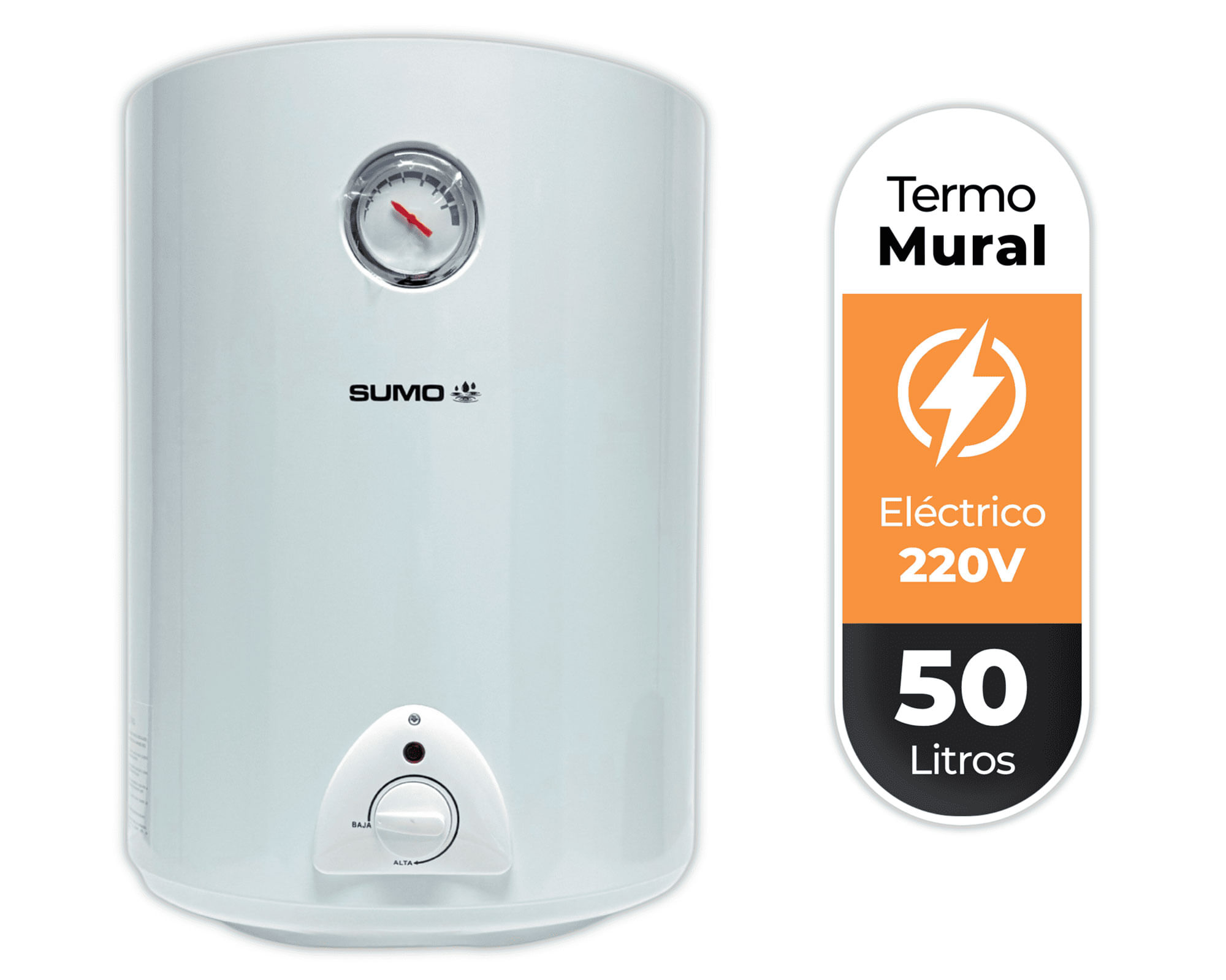 Sumo Termo eléctrico mural TE-50L 50 lt