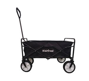 Carro de arrastre Wagon Junior plegable negro