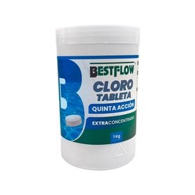 Tableta cloro piscinas Quinta acción