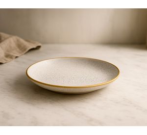 Plato Biobamboo gris 20 cm