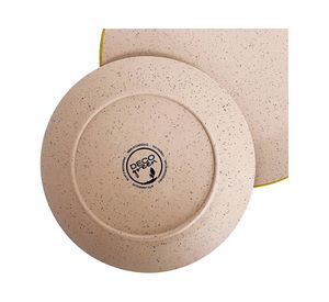 Plato Biobamboo palo rosa 20 cm