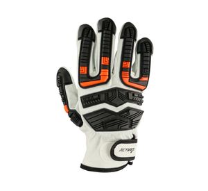 Guante cabritilla TPR blanco