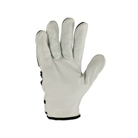 Guante cabritilla TPR blanco