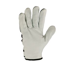 Guante cabritilla TPR blanco