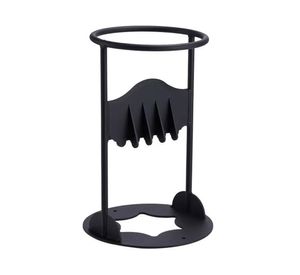 Cortador de leña manual portátil negro