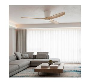 Ventilador de techo Faro luz led 3 colores 42'' 55 W natural