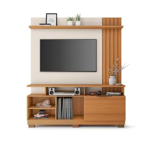 Panel TV 55" Oslo off white/cinamomo