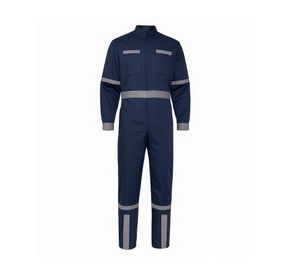 Overol poplín con cinta azul