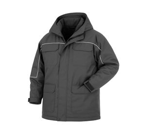 Parka impermeable Ripstop negro