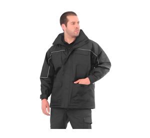 Parka impermeable Ripstop negro