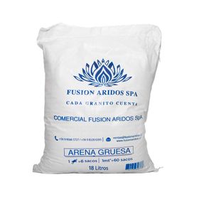 Arena gruesa 18 litros
