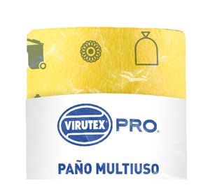 Paño multiuso Viscosa amarillo 25x27 cm 40 unidades