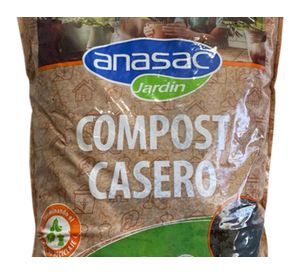 Sustrato 6 litros HomeCompost Anasac.