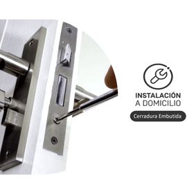 Instalación Cerradura Pomo - Embutida - Sobreponer