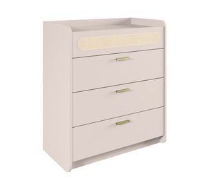 Cómoda Duna blanco 4 cajones