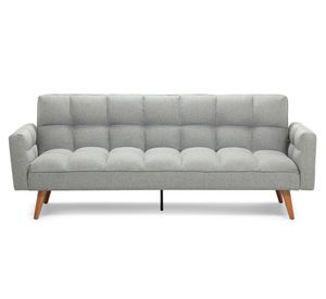 Futón Ajax plata 3 cuerpos