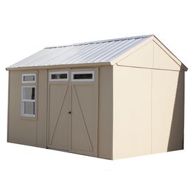 Bodega de jardín Saturno beige 366x183x244 cm