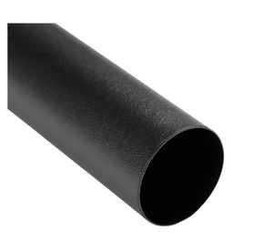 Barra para cortina fierro 2.5 m x 19 mm negro