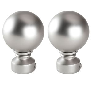 Terminal bola fierro 28 mm 2 unidades