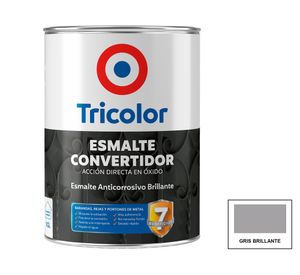 Esmalte Convertidor 7 beneficios gris brillante 1/4 gl
